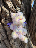 Sunshine Rainbow Forest Sprite: Handmade Bat Cat Charm